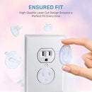 48 Pack Outlet Covers Baby Proofing, Provide Shock Prevention and Easy Installation, Safe and Secure Plastic Plug Covers for Power Sockets (48 Outlet Covers) by TinyTreasures Baby Boutique