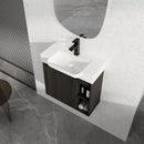 24" Wall-Mounted Bathroom Vanity