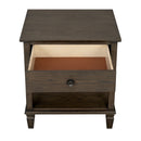 Victoria - Bedside Table With Drawer And Shelf by HouseOfZazla