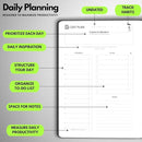 Undated Daily Planner – 3-Month A5 Productivity Organizer with Full Page Per Day, Hourly Schedule, Goal Setting, Habit Tracker, Weekly & Monthly Pages – Hardcover Time Management Notebook (Lime Green) by TinyTreasures Baby Boutique