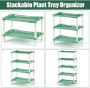 5-Tier Plant Stand with Grow Lights - Seed Starting Kit Germination Tray Full Spectrum Sunlike Plant Light for Indoor Plants, Greenhouse, Succulents, Seedlings by GreenHaven Gardens