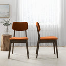 Carlos - Solid Back Side Chair (Set of 2) by Unique Piece Furniture
