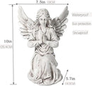 Praying Angel Garden Statue, Religious Fairy Sculpture Waterproof Decorative Figurine Art Decor for Patio, Lawn, Yard, Housewarming Ornament Present Angels HSa-1 by GreenHaven Gardens