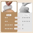 Hydrogel Soothing Gel Pads for Breastfeeding: Breast Pads Reusable for Instant Pain Relief | Provides Cooling Effect | Healing Nipples - 12 Packs(24 Count) by TinyTreasures Baby Boutique