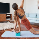 Manduka Begin Yoga Mat 68" - 5mm Cushioning | Comfortable, Lightweight & Reversible with Alignment Stripe | Budget-Friendly | 68 x 24 inches by TinyTreasures Baby Boutique