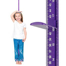 Growth Chart for Wall, Children Height Measurement,3D Removable Growth Height Chart,Splicing Height Ruler for Kids Baby Nursery 79 inch (Purple) by CozyNest Decor