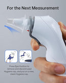 femometer Infrared Ear Thermometer for Adults & Kids, Highly Accurate, 1s Result, 30 Memory Recall, 3-Color Fever Alarm, with 21 Disposable Probe Covers & Storage Case by TinyTreasures Baby Boutique