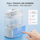 Bottle Sterilizer and Dryer, HIYAKOI Electric Steam Baby Bottle Sterilizer and Dryer, All-in-One Sterilizer 2 Layers Large for Baby Bottles, Parts & Other Newborn Essentials - HEPA Filtration by TinyTreasures Baby Boutique