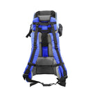 ClevrPlus Cross Country Baby Backpack Carrier, Blue, Toddler Hiking Backpack with Comfortable Seat, Adjustable Straps & Belt, Foldable Frame Lightweight Large Capacity Child Carrier for Outdoor by TinyTreasures Baby Boutique