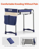 VEVOR Large Folding Garden Kneeler and Seat Heavy Duty, Widened 10" EVA Foam Pad, Portable Garden Stool with Tool Bags, Gardening Bench to Relieve Knee & Back Pain, Gifts for Seniors, Women, Parents by GreenHaven Gardens