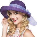 Cyiecw Women Floppy Sun Hats Fashionable Summer Wide Brim Cap BeachStraw Hat UV UPF50 Travel Packable Cotton by GreenHaven Gardens