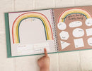 Lucy Darling Baby Memory Book – Little Rainbow | First 5 Years Journal & Photo Album | Gender-Neutral Milestone Keepsake for Baby Boy or Girl | New Mom Gift by TinyTreasures Baby Boutique