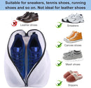Vivifying Shoe Washing Machine Bag, Set of 2 Durable Mesh Laundry Bag with Zipper for Sneakers, Running Shoes, Sock, Bras and Toys by TinyTreasures Baby Boutique