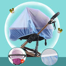 Durable Baby Stroller Mosquito Net (2 Pack) - Perfect Bug Net for Strollers, Bassinets, Cradles, Playards, Pack N Plays and Portable Mini Crib (Blue) by TinyTreasures Baby Boutique