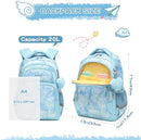 Cusangel Backpack for Girls Boys School Bookbags Kindergarten Elementary Lightweight Waterproof Multifunctional Large Capacity for kids(17 inch Fun Prints) by TinyTreasures Baby Boutique