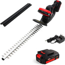 MZK 22'' Cordless Hedge Trimmer, 20V Bush Trimmer, Handheld Hedge Cutter, Grass Shrub Trimmer, Lightweight & Compact Trimmer(Battery & Charger Included) by GreenHaven Gardens