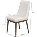 Kate - Mid-Century Modern Dining Chair (Set of 2) by HouseOfZazla