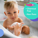 Mobi Little Whale Bubble Bath, Tropical Fruity Scent Kids Body Wash, Gentle Moisturizing Tub Foam for All Skin Type, GMO-Free, Stain-Free, Clear, 8 fl oz by TinyTreasures Baby Boutique