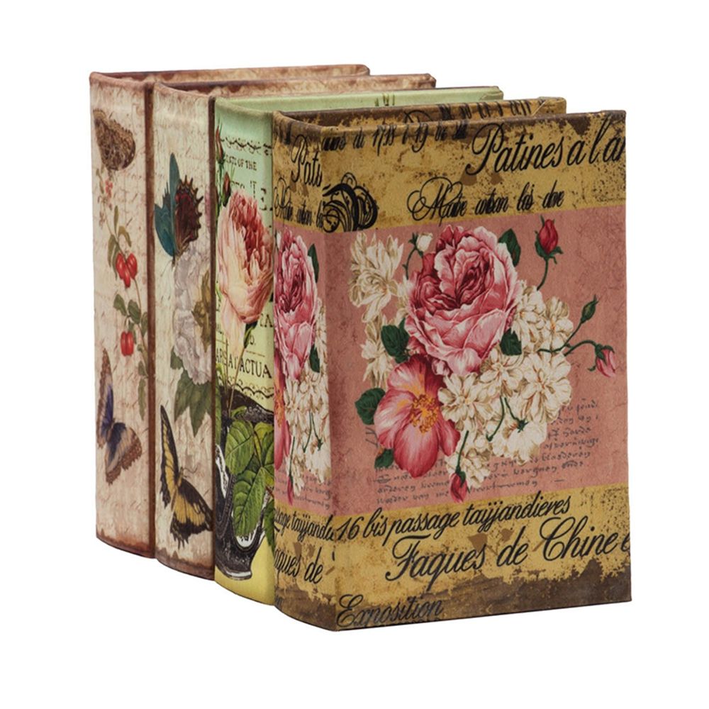 Book Boxes (Set of 4) - Multi, photo 7 of 14