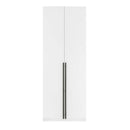 Lee - Free Standing Wardrobe Closet With Adjustable Shoe Shelves by HouseOfZazla