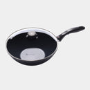 HD Nonstick Wok with Glass Lid