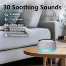 Brown Noise Sound Machine with 30 Soothing Sounds White Noise Machine 12 Colors Night Light for Baby Adults Kids Sleep Machines 36 Volume Levels 5 Timers for Home Office by TinyTreasures Baby Boutique