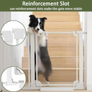 Clear Baby Safety Gate for Stairs,29"-48" Wide, 30" Tall Pressure Mounted Acrylic Pet Gate, Easy Walk Through Auto Close Child Gate for Doorways and House,29.52-47.24" by TinyTreasures Baby Boutique