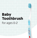 Colgate My First Baby and Toddler Toothbrush, Extra Soft Infant Training Toothbrush, Ages 0-2, 6 Count by TinyTreasures Baby Boutique
