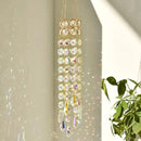 Hanging Window Garden Crystal Sun Catcher, Gold-Plated Sun Catcher for Indoor and Outdoor Decoration, Light Catcher, Party Crystals (AB Colour) by GreenHaven Gardens