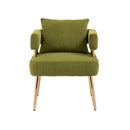Accent Chair, leisure single chair with Golden feet