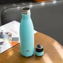 Insulated Water Bottles,25 oz Double Wall Stainless Steel Vacumm Metal Flask for Sports Travel,Turquoise by CozyNest Decor