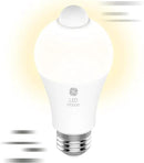 GE LED+ Motion Sensor LED Light Bulbs, 12W, Outdoor Security Lights, A21, Warm White (2 Pack) by GreenHaven Gardens