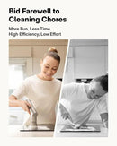 HOTO Cordless Electric Spin Scrubber, IPX7 Full Body Waterproof Dish Scrubber Brush, Bathroom Cleaning Brush, Max 22 in-lb, Power Scrubber with 9 Brush Heads for Kitchen, Sink, Bathroom, Shower, Tile by CozyNest Decor