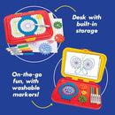 Spirograph Jr. — Jumbo Sized Gears Classic Retro Toy For Spiral Drawing Art Design Toy Kit for Smaller Hands — For Kids Ages 3 and Up by TinyTreasures Baby Boutique