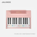 Kids Piano Keyboard, Digital Piano for Kids, Music Educational Instrument Toy, Wood Toy for 3+ Girls and Boys (Pink, 25 Keys) by TinyTreasures Baby Boutique