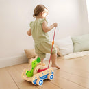 Baby Gift Wooden Toddler Pull Toy, Crocodile Drum Tapping Children's Toy, Baby dragging and Learning to Walk, Rope Traction Rope Crawling for Toddlers Ages 1+ by TinyTreasures Baby Boutique