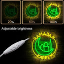 Ramadan Kareem Neon Sign Ramadan Decoration Neon Signs for Wall Decor Dimmable Ramadan Mubarak Neon Lights LED Light Up Sign for Islamic Bedroom Living Room Ramadan Celebration Gift Muslim Party by GreenHaven Gardens