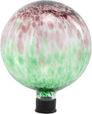 Gazing Ball 10 Inch Glass Reflective Garden Globe Outdoor Gazing Globe Sphere Yard Ornament for Garden Yard Home Outdoor Decoration Gift for Women (Green) by CozyNest Decor
