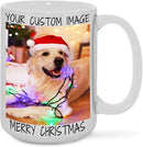 Ship Next Day Custom Mug Design Your Own Photo Text Personalized Picture Gifts for Women Men Customized Gifts Idea Personalized Coffee Mugs 15oz White Handle by TinyTreasures Baby Boutique