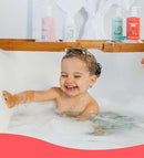 Dabble & Dollop Honeydew Melon + Vanilla Body Wash & Shampoo – 3-in-1 Natural Bubble Bath for Kids, Made in USA, No Parabens or Sulfates, Vegan, Gluten-Free, Tear-Free (2-Pack) by TinyTreasures Baby Boutique