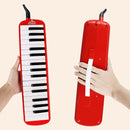 EastRock 32 Key Melodica Instrument Keyboard Soprano Piano Style with Mouthpiece Tube Sets and Carrying Bag for Beginners Adults Gift Red by TinyTreasures Baby Boutique
