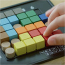 The Genius Square from The Happy Puzzle Company – Game of The Year Award Winner, 60000+ Solutions STEM Puzzle Game. Roll Dice, Race Your Opponent to Fill Grid with Different Shapes! by TinyTreasures Baby Boutique