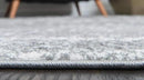 Unique Loom Rosso Collection Vintage, Traditional, Bohemian, Geometric, Distressed, Southwestern Area Rug (2' 7 x 10' 0 Runner, Gray/Ivory) by CozyNest Decor