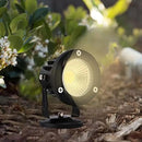 12W LED Landscape Spotlight,120V Landscape Lighting Outdoor for Mounted Flag Pole Light,IP65 Landscape Lights Warm White Garden Decorative Lamp 6FT Cord with US 3 Prong (Base,Stake Included) by GreenHaven Gardens