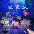 Christmas Projector Lights Outdoor, Holiday Projector With Remote Control Timer, 26 HD Effects (3D Ocean Wave & Patterns) Waterproof Landscape for Halloween Party Decorations by GreenHaven Gardens