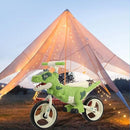 Dinosaur-Themed Toddler Balance Bike Toys for 2-7 Year Old Girls & Boys - Music & Lighting Effects, No-Pedal Training Bike, Best Gifts for Kids with Carbon Steel Frame & Adjustable Handlebar by TinyTreasures Baby Boutique