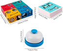 Wooden Face Changing Magic Cube Building Blocks Game Matching Expression Puzzle Toy Board Games for Family Night, Match Puzzles Geometric Educational Toys for Kids and Adults by TinyTreasures Baby Boutique