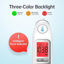 Ear Thermometer, Highly Accurate Ear Thermometer for Kids, Adults and Babies, 30 Memory Recall, 1s Result and 3-Color Fever Alert, with 24 Disposable Probe Covers, Gray by TinyTreasures Baby Boutique
