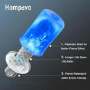 Hompavo 【Upgraded】 LED Flame Light Bulbs, Purple Flickering Light Bulbs with Upside Down Effect, E26/E27 Flame Bulb for Halloween Christmas Party Indoor and Outdoor Home Decoration (2 Pack) by GreenHaven Gardens