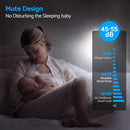 LAMSUET Electric Hands-Free Breast Pump, Strong Suction Wearable Breast Pump with 4 Modes & 12 Levels (White, 1 Pack) by TinyTreasures Baby Boutique